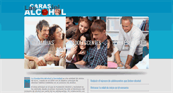 Desktop Screenshot of lascarasdelalcohol.com